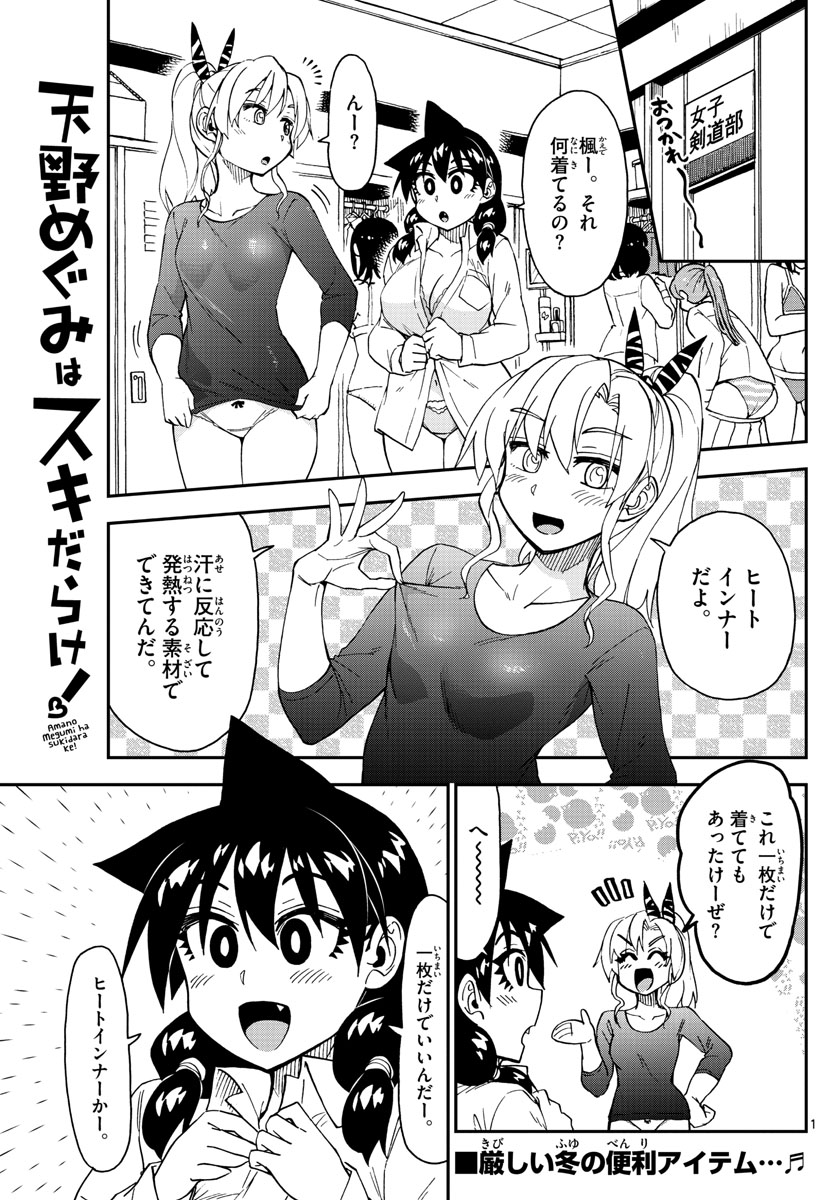 AMANO MEGUMI WA SUKI DARAKE! - RAW Chapter 187 page 1 - nihonkuni.com
