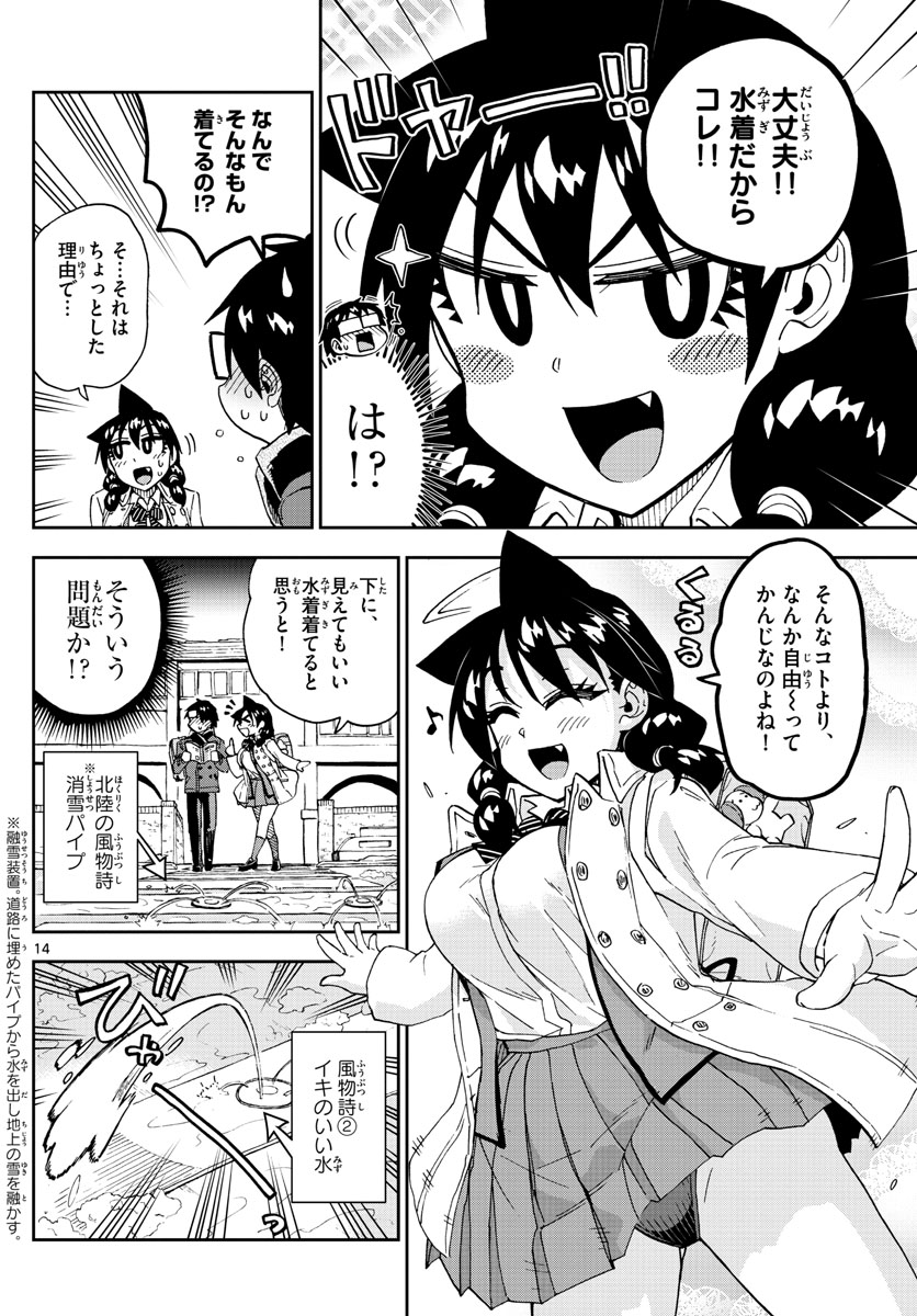AMANO MEGUMI WA SUKI DARAKE! - RAW Chapter 201 page 14 - nihonkuni.com