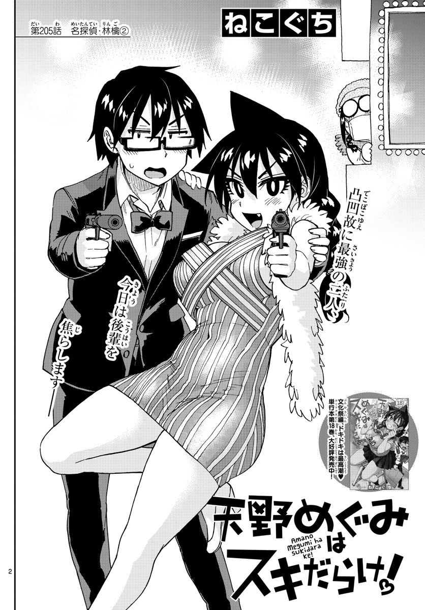 AMANO MEGUMI WA SUKI DARAKE! - RAW Chapter 205 page 2 - nihonkuni.com