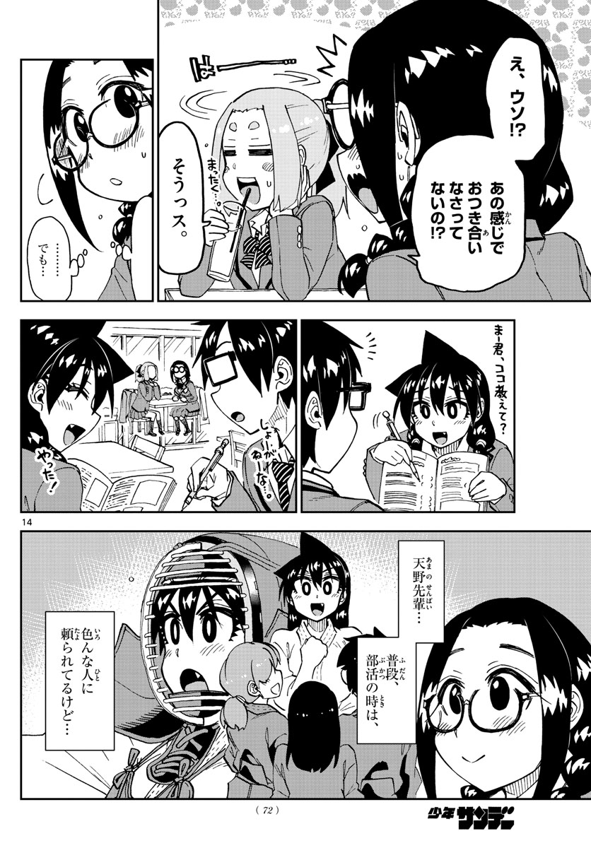 AMANO MEGUMI WA SUKI DARAKE! - RAW Chapter 205 page 14 - nihonkuni.com