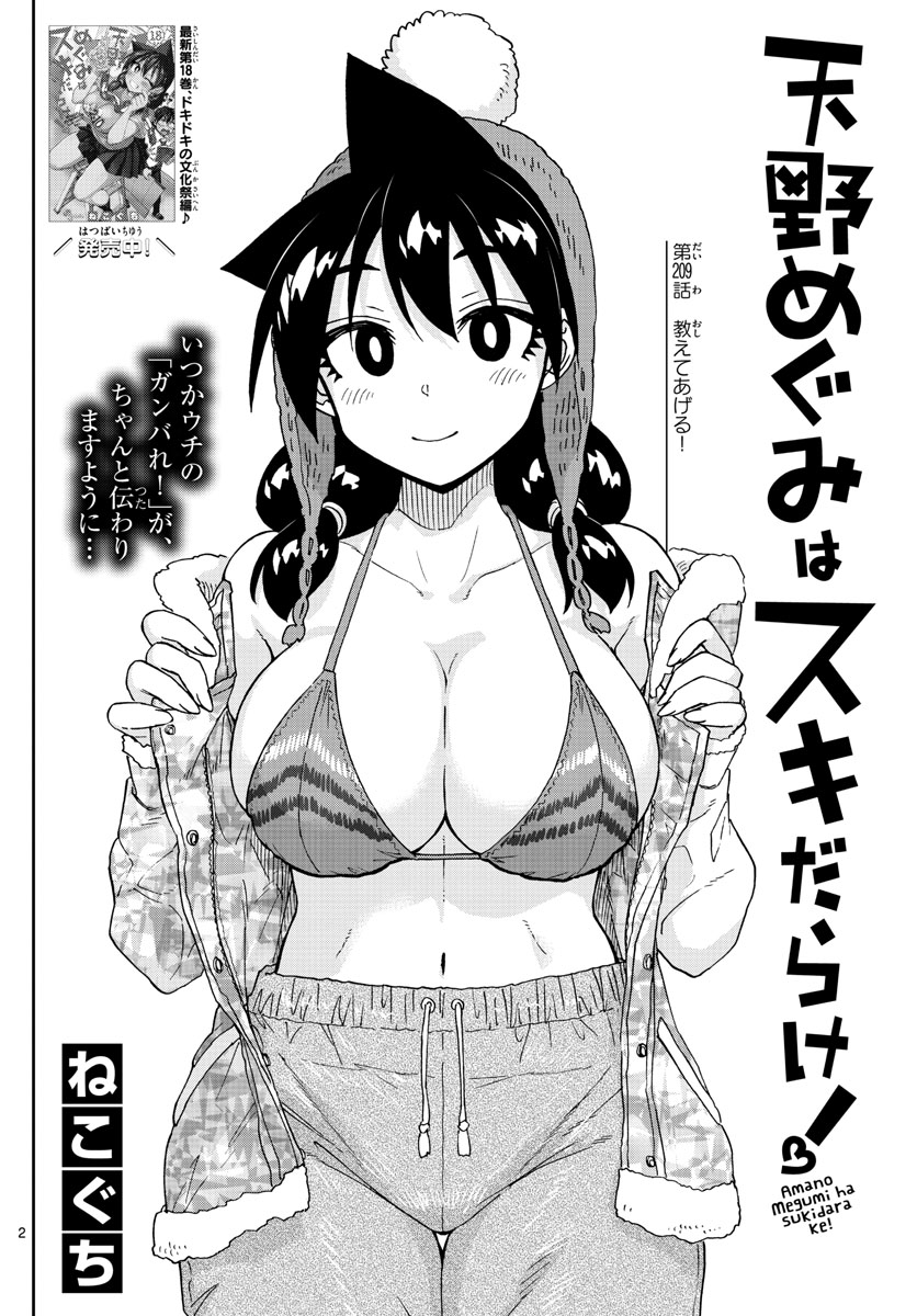 AMANO MEGUMI WA SUKI DARAKE! - RAW Chapter 209 page 2 - nihonkuni.com
