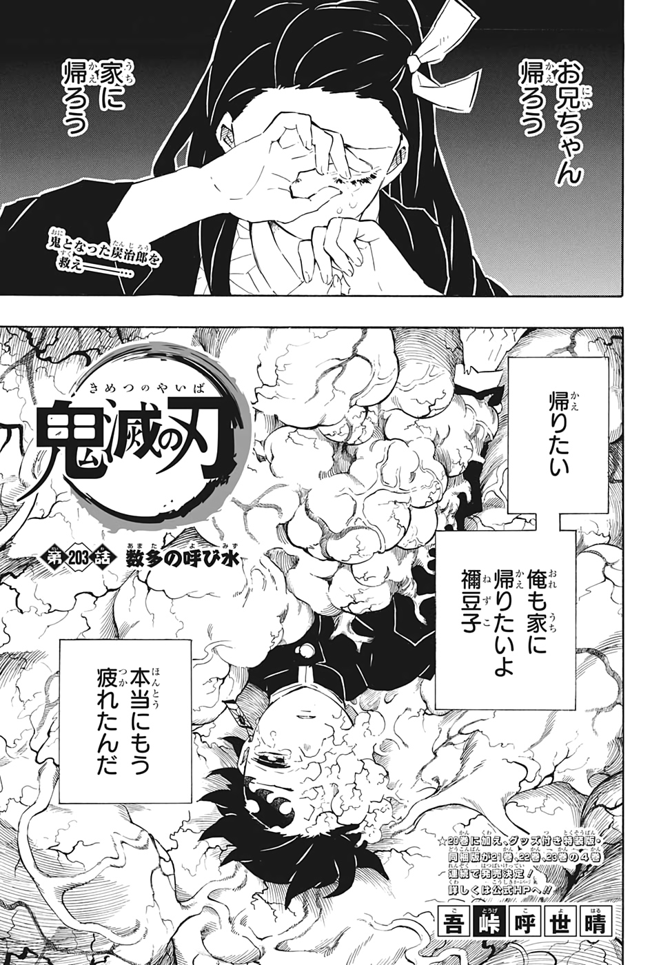 KIMETSU NO YAIBA - RAW Chap 203 - Pic 1