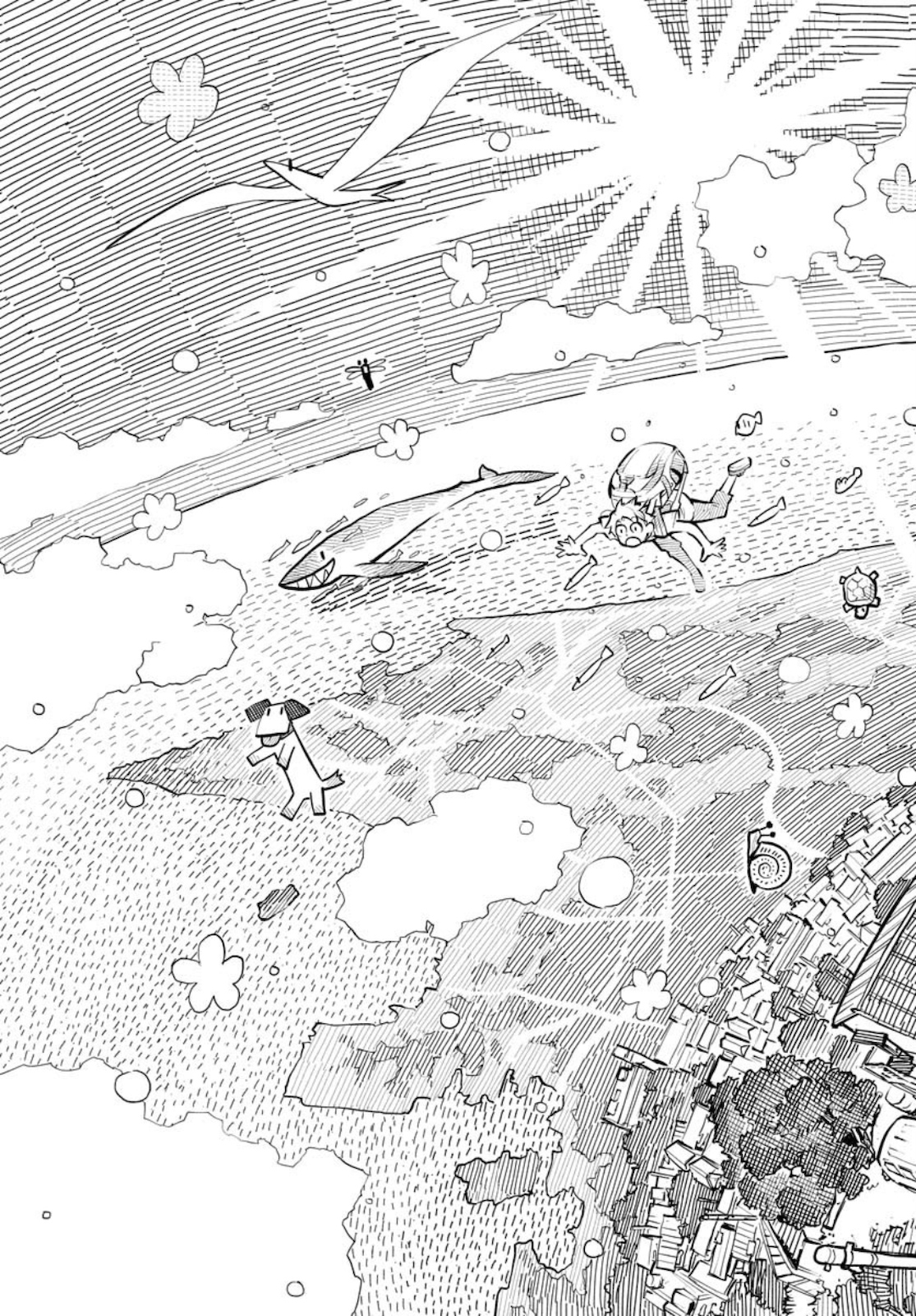 Umi Sora Kaze ni Hana Chap 7 - Pic 14