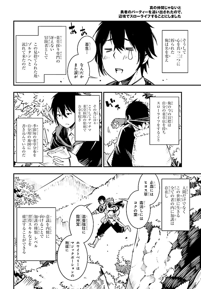Read SHIN NO NAKAMA JANAI TO YUUSHA NO PARTY WO OIDASARETA NO DE, HENKYOU DE SLOW LIFE SURU KOTO - RAW Chapter 1 [High Quality / Full] - Page 6 - nicomanga.net