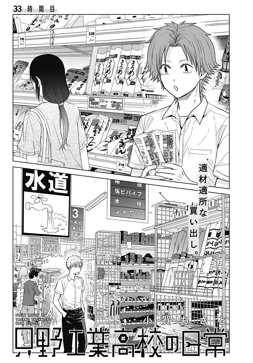 TADANO KOUGYOU KOUKOU NO NICHIJOU Chapter 33 page 1 - nihonkuni.com