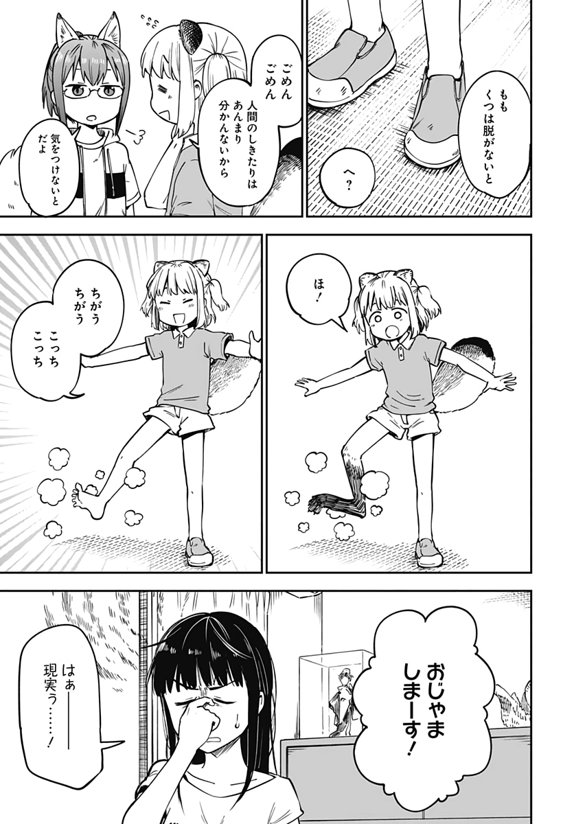 Tanuki to Kitsune to Sato Gurashi Chapter 2 page 17 - nihonkuni.com