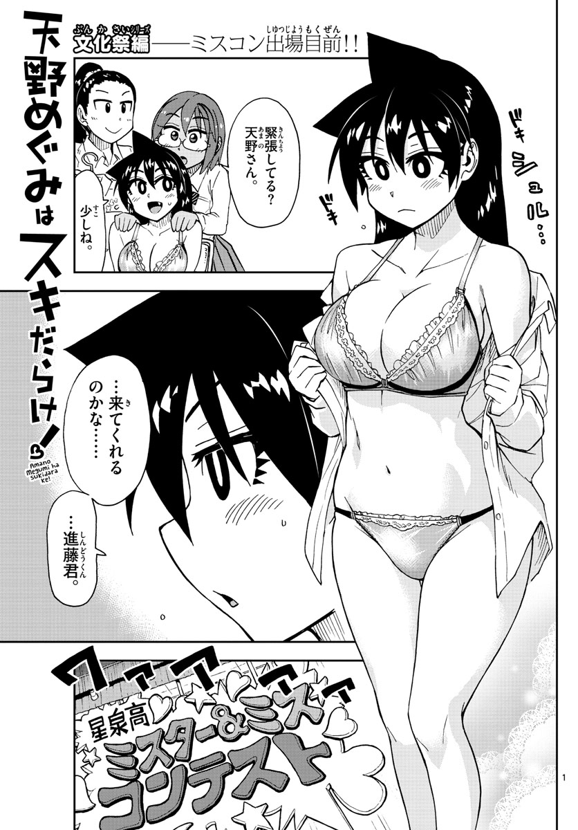 AMANO MEGUMI WA SUKI DARAKE! - RAW Chapter 172 page 1 - nihonkuni.com