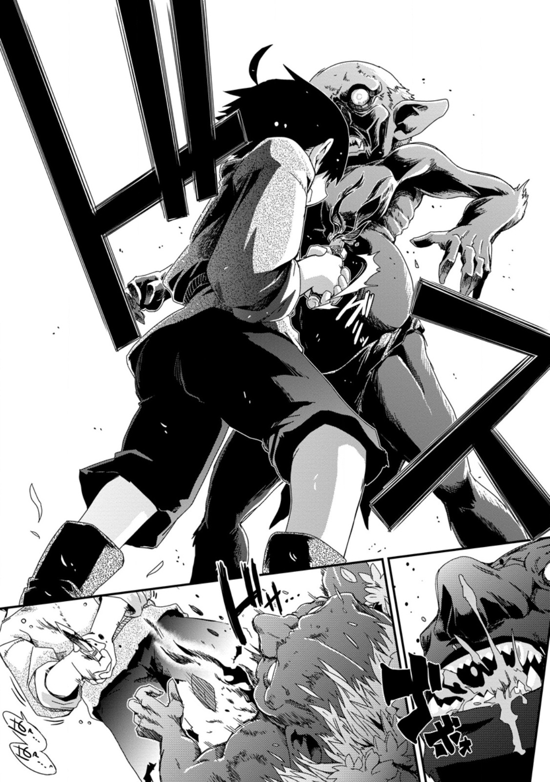 TSUIHOU SEIJO NO DORONKO NOUEN SEIKATSU: ITSUNOMANIKA RINGOKU WO SUKUTTE SHIMAIMASHITA Chapter 3.3 - Page 8