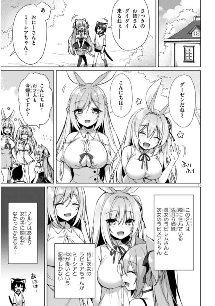 BOKU NO RISOU NO ISEKAI SEIKATSU - TENSEI SHITARA KEMOMIMI MUSUME DARAKE NO SEKAI DE HAREM NI Chapter 2.2 page 1 - nihonkuni.com