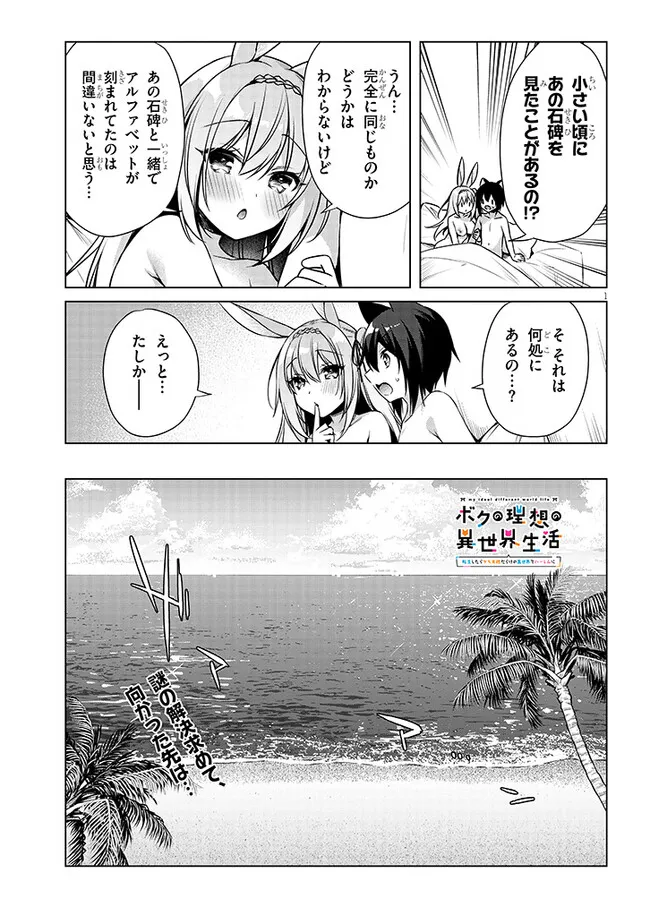 BOKU NO RISOU NO ISEKAI SEIKATSU - TENSEI SHITARA KEMOMIMI MUSUME DARAKE NO SEKAI DE HAREM NI Chapter 8.1 page 1 - nihonkuni.com