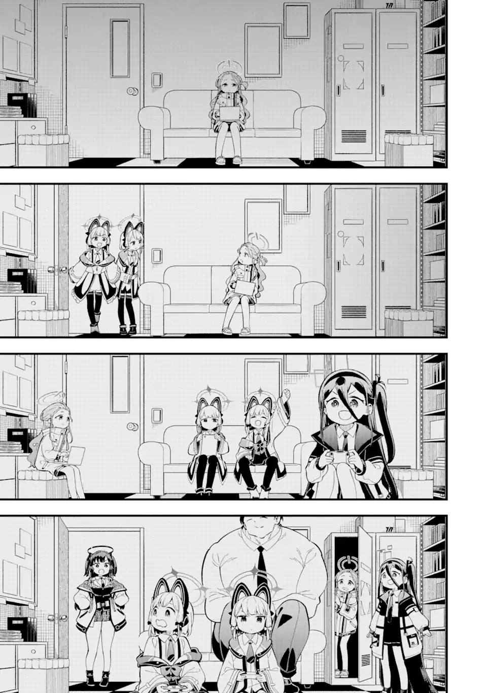 Read BLUE ARCHIVE GAME KAIHATSUBU DAIBOUKEN! Chapter 7 [High Quality / Full] - Page 23 - nicomanga.net
