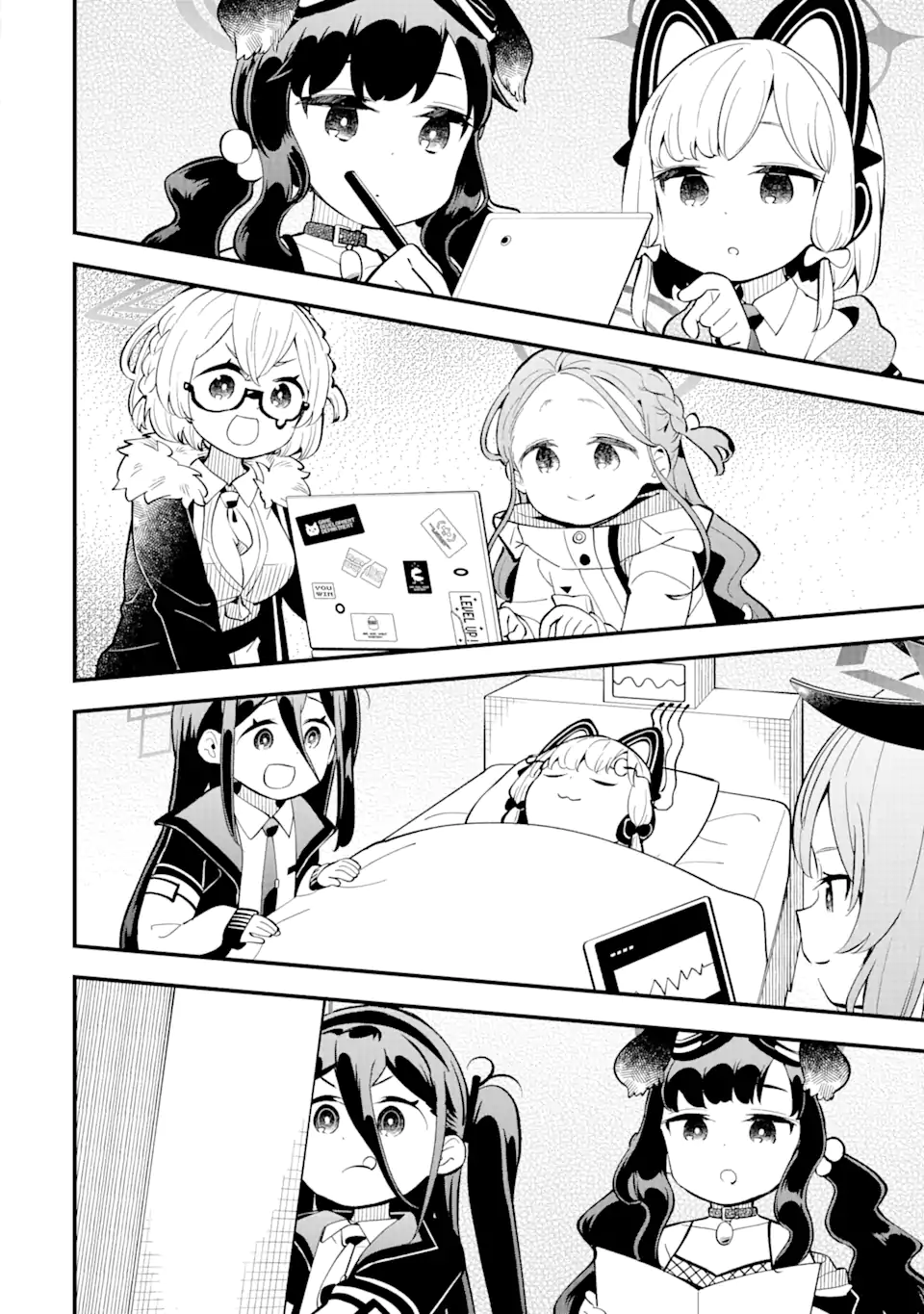 Read BLUE ARCHIVE GAME KAIHATSUBU DAIBOUKEN! Chapter 12 [High Quality / Full] - Page 14 - nicomanga.net