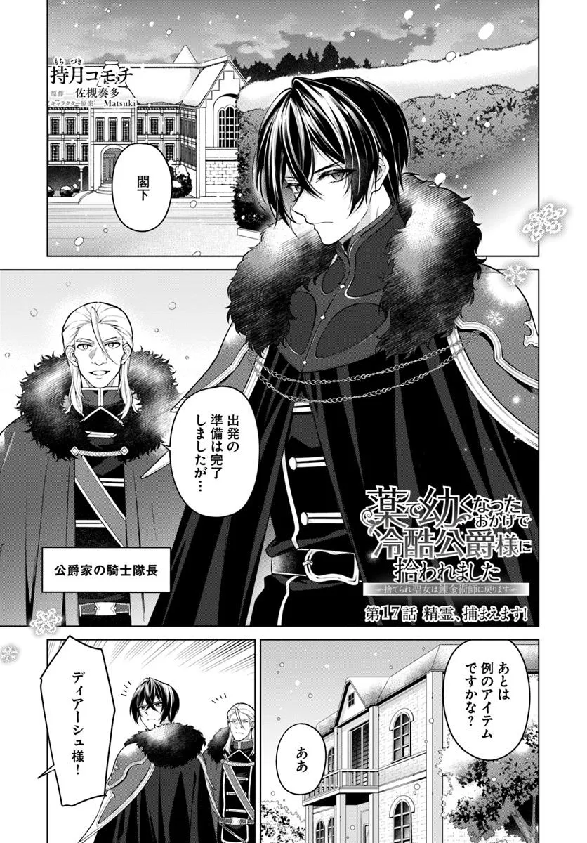 KUSURI DE OSANAKU NATTA OKAGE DE REIKOKU KOUSHAKU-SAMA NI HIROWAREMASHITA - SUTERARE SEIJO WA RENKINJUTSUSHI NI MODORIMASU Chap 17.1 - Pic 1
