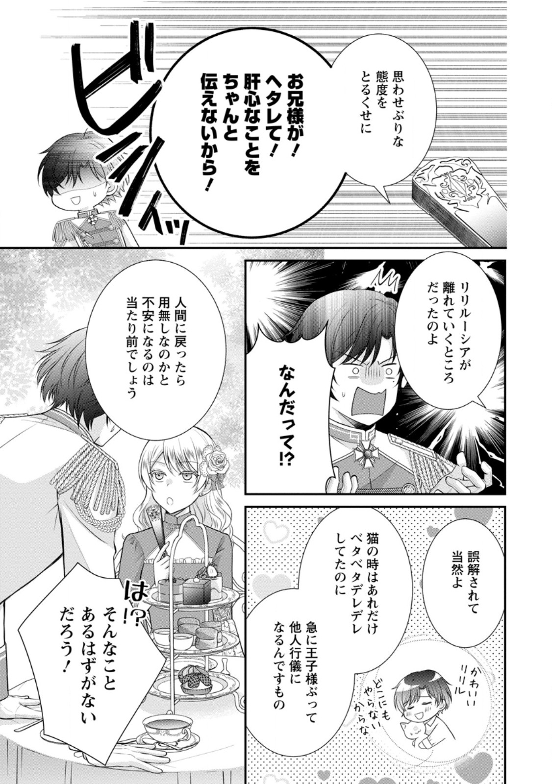 Read NOROI DE NEKO NI SARETA AKUNE, O TAISHI NI HIROWARERU Chapter 15.2 [High Quality / Full] - Page 3 - nicomanga.net