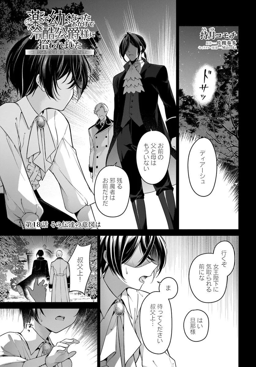 KUSURI DE OSANAKU NATTA OKAGE DE REIKOKU KOUSHAKU-SAMA NI HIROWAREMASHITA - SUTERARE SEIJO WA RENKINJUTSUSHI NI MODORIMASU Chap 18.1 - Pic 1