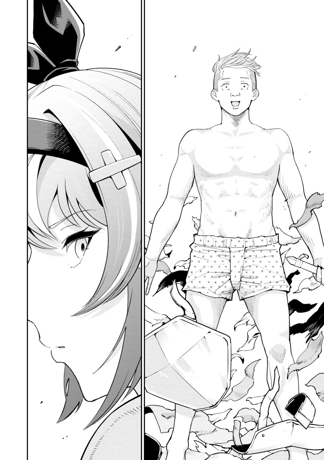 ISEKAI KAERI NO KENSEI WA, JIBUN NO JITSURYOKU NI KIGATSUKANAI ~SSS RANK NO KAKUSHI QUEST WO UKETE KAETTEKITARA LEVEL 1 NO F KYUU TANSAKUSHA NI NATTA KEDO, ISEKAI DE KITAETA KENJUTSU GA TSUYOSUGITE OUJO YA S KYUU EIYUU TACHI GA ORE WO HOTTATE KUREMASEN~ Chapter 6.2 page 6 - nihonkuni.com