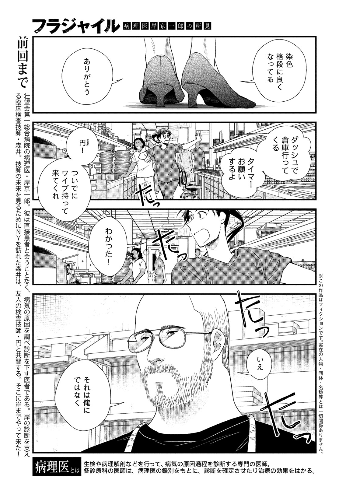 FRAGILE - BYOURII KISHI KEIICHIROU NO SHOKEN - RAW Chap 135 - Pic 3