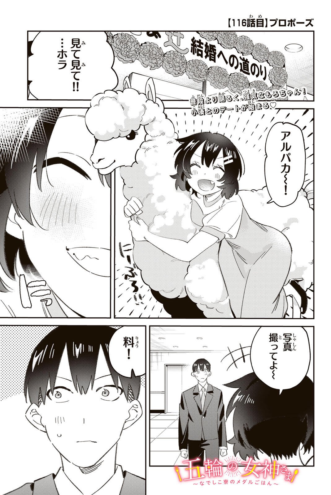 GORIN NO MEGAMI-SAMA: NADESHIKO RYOU NO MEDAL GOHAN Chapter 116 page 1 - nihonkuni.com