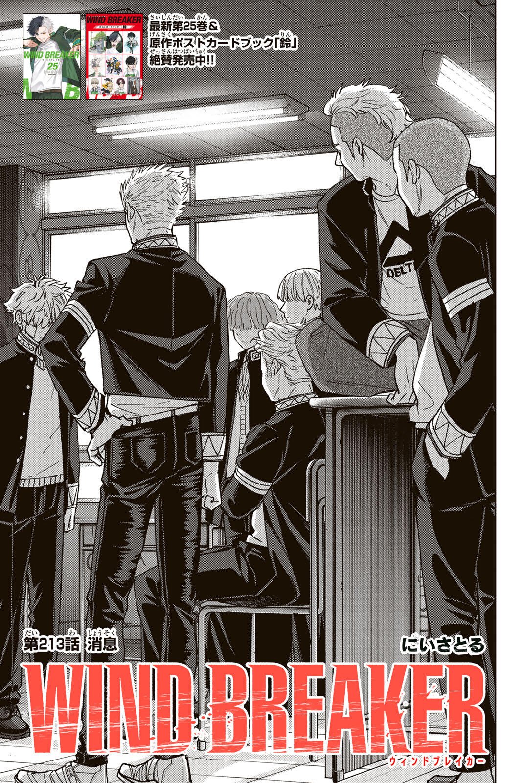 Read WIND BREAKER Chapter 213 [High Quality / Full] - Page 1 - nicomanga.com