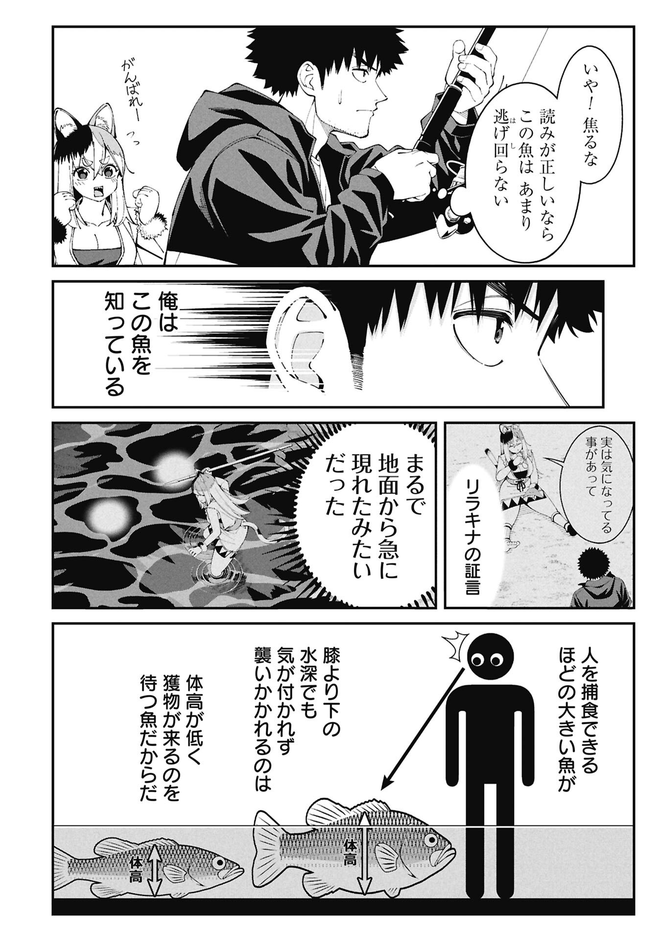 TSURIZAO HITOTSU DE ISEKAI HOUROU Chapter 3.2 page 2 - nihonkuni.com