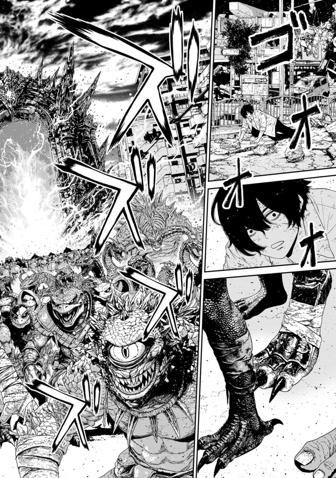 DUNGEON DE TATAKAITSUZUKETE 20-NEN NO DOUTEI YUUSHA, CHIJOU NI MODOTTARA DANJOBI 1:1000 NO SEKAI DATTA Chapter 4.1 - Page 10