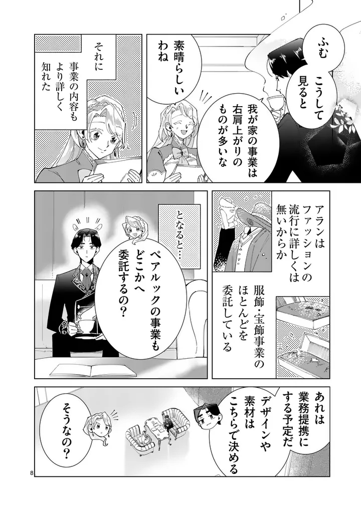 GIJOU GA AKUYAKU REIJOU TO SHITE HAMETSU SURU KOTO WO SHITTA NO DE, MECHAKUCHA AISHIMASU - KEIYAKU KEKKON DE WATASHI NI KANSHIN GA NAKATTA HAZU NO KOUSHAKU-SAMA NI, KIZUITARA DEKIAISARETEMASHITA Chapter 33 page 8 - nihonkuni.com