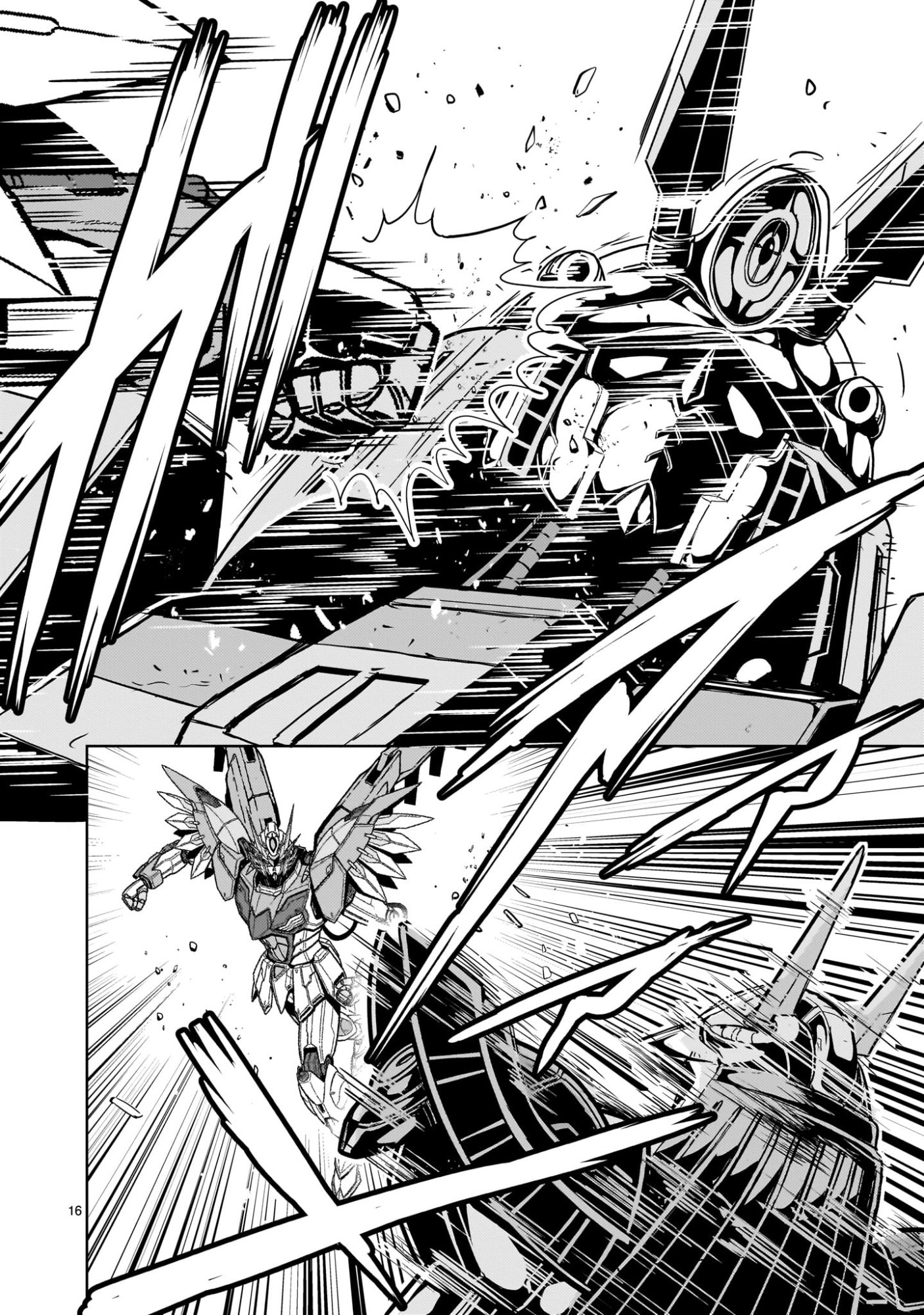 Read DESPAIR MEMORY GUNDAM SEQUEL Chapter 34 [High Quality / Full] - Page 16 - nicomanga.com