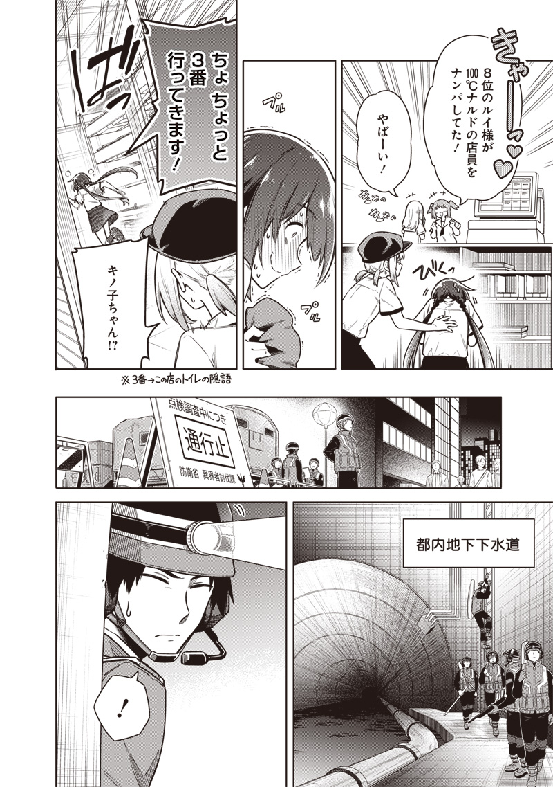 Read TOKYO KINOKO – SEKAI RANKINGU ICHI'I NO KOMYURYOKU SAIJAKU JK Chapter 21 [High Quality / Full] - Page 10 - nicomanga.net