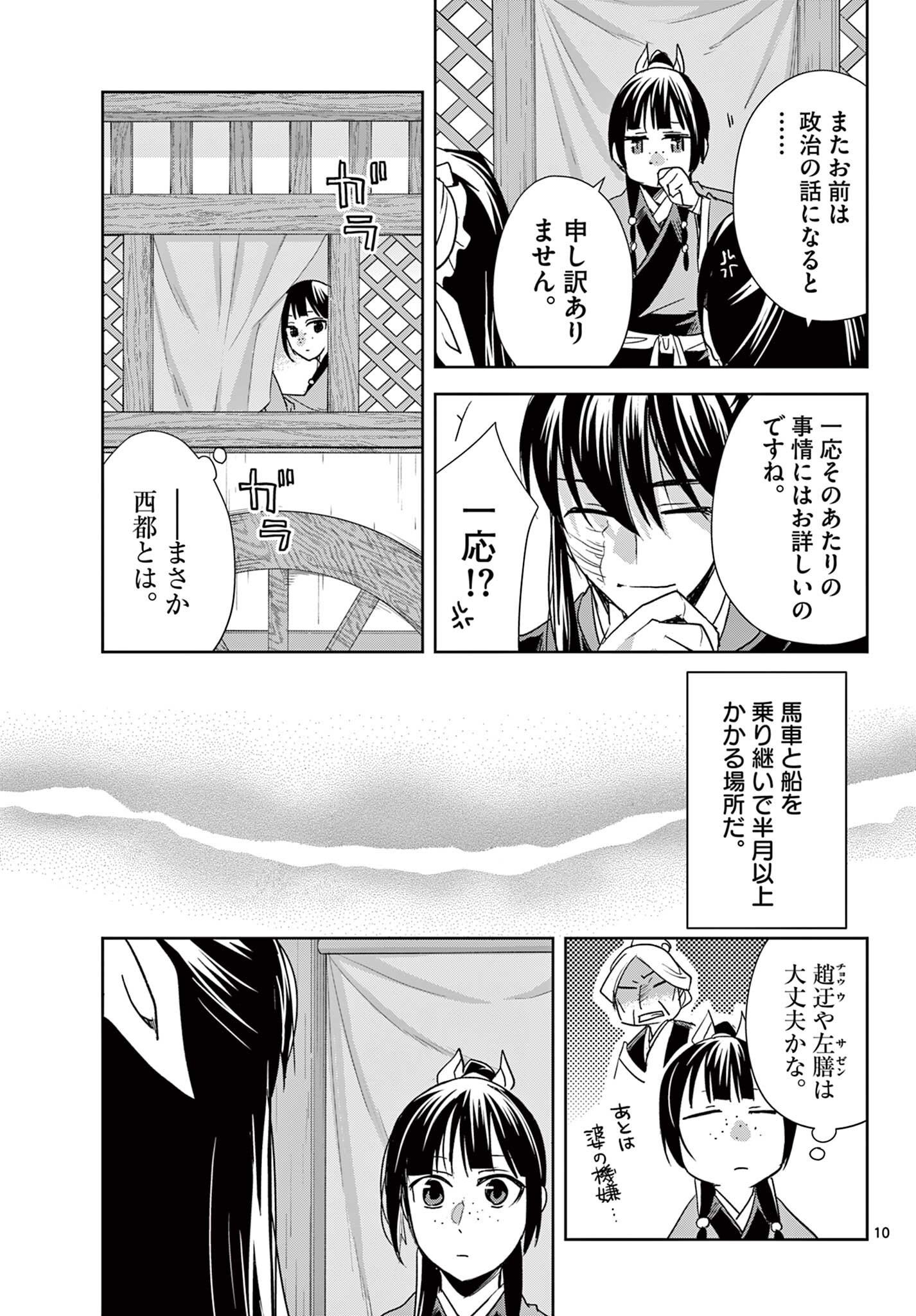 Read KUSURIYA NO HITORIGOTO NEKO NEKO NO KOUKYU NAZOTOKI TECHOU - RAW Chapter 100.1 [High Quality / Full] - Page 10 - nicomanga.net