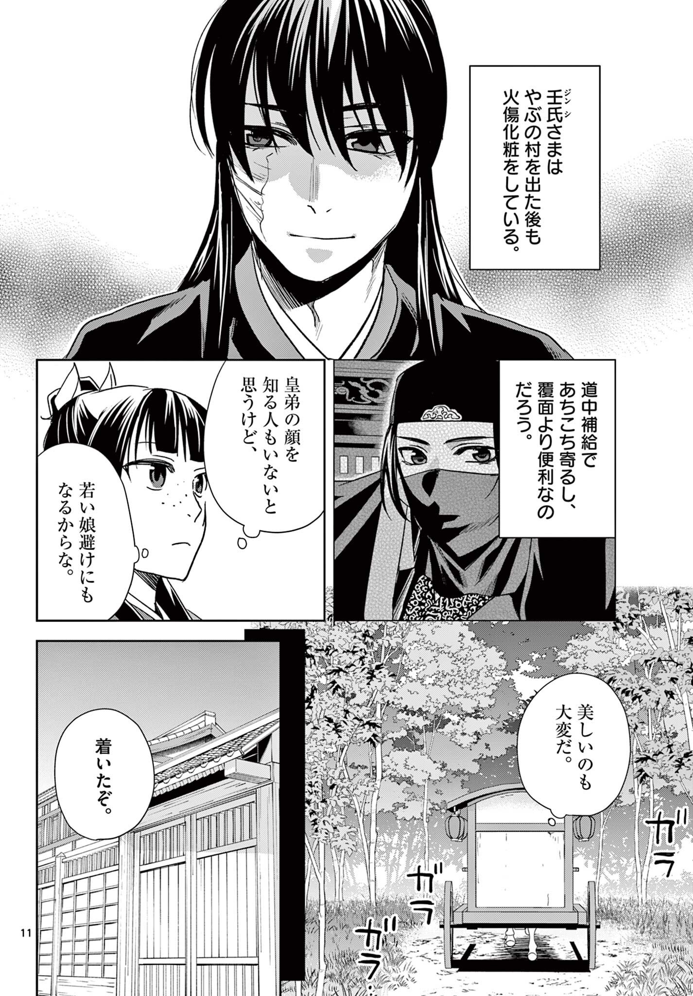 Read KUSURIYA NO HITORIGOTO NEKO NEKO NO KOUKYU NAZOTOKI TECHOU - RAW Chapter 100.1 [High Quality / Full] - Page 11 - nicomanga.net