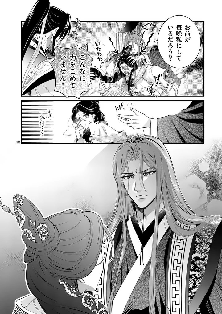 Read KOUKYUU NO KAMIYUISHI WA TSUKI NI SOU Chapter 12 [High Quality / Full] - Page 10 - nicomanga.net