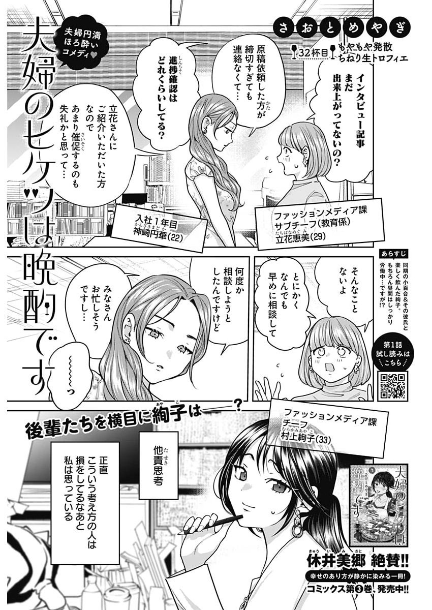 Read FUUFU NO HIKETSU WA BANSHAKU DESU Chapter 32 [High Quality / Full] - Page 1 - nicomanga.net
