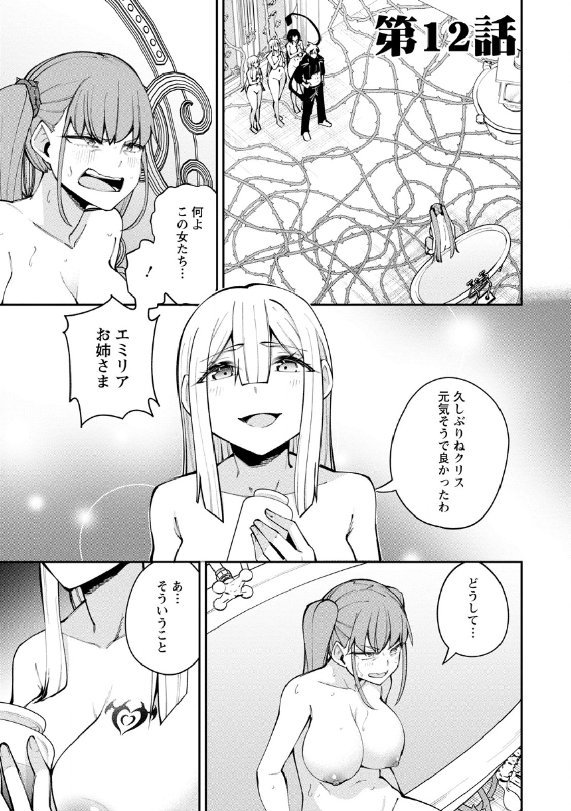 Read DOREI GAESHI NO HANGYAKU MAOU: SAIJAKU SHUZOKU NO AKUMA GA KINDAN HAREM WO KIZUKU MADE - RAW Chapter 12.1 [High Quality / Full] - Page 1 - nicomanga.net
