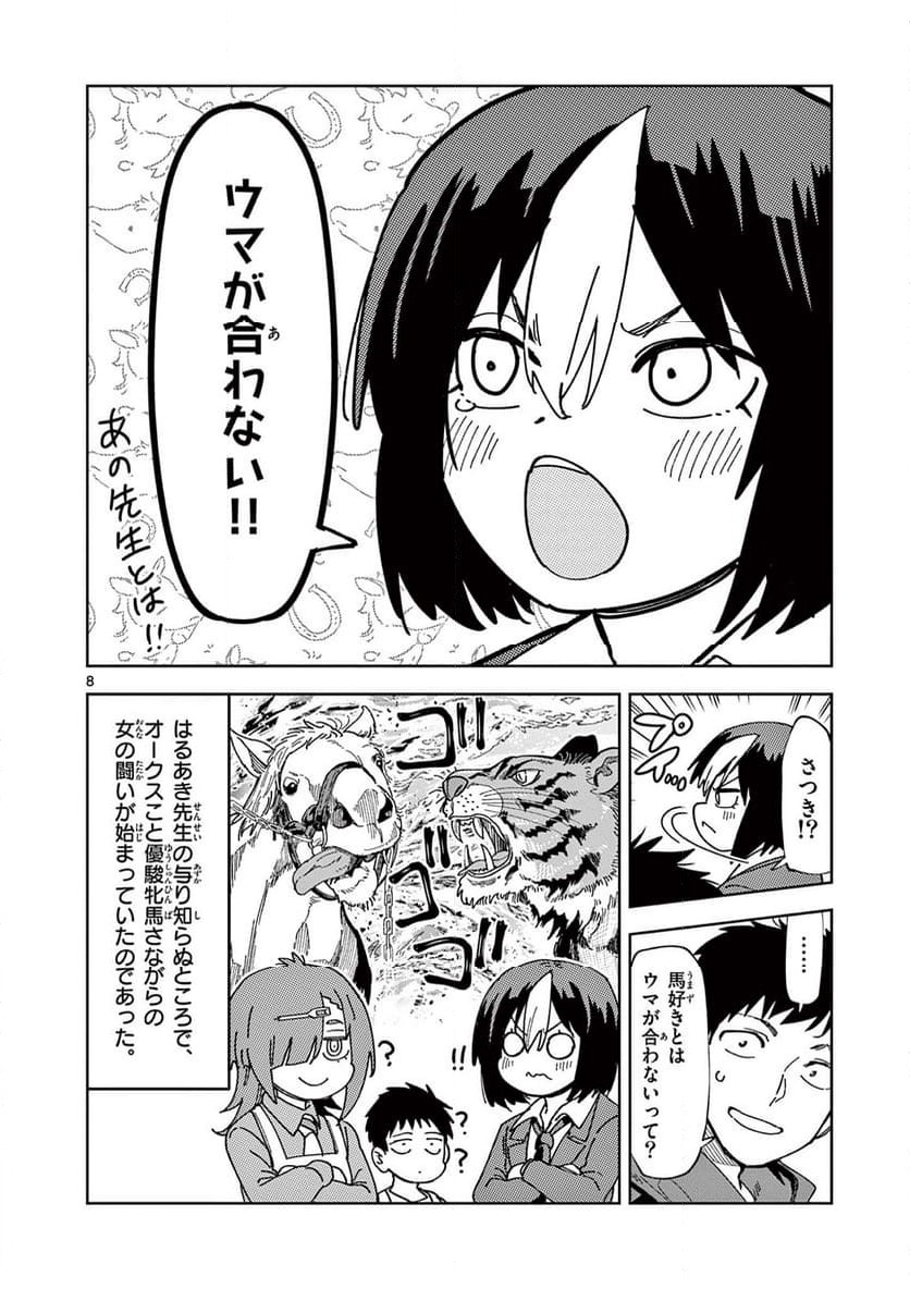 Read OUMA NO ARIMA-SENSEI Chapter 7 [High Quality / Full] - Page 8 - nicomanga.net
