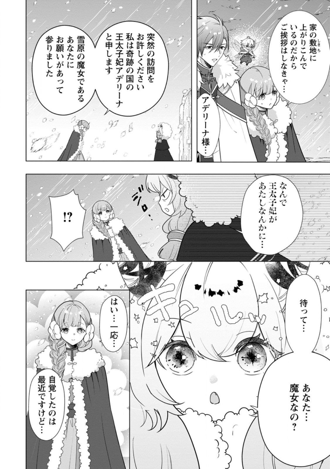 CINDERELLA NO ANE DESU GA, FUHONINAGARA OUJI TO KEKKON SURU KOTO NI NARIMASHITA - MIGAWARI OUTAISHI-HI WA RIKYUU DE SLOW LIFE WO MANKITSU SURU Chapter 35.1 - Page 12
