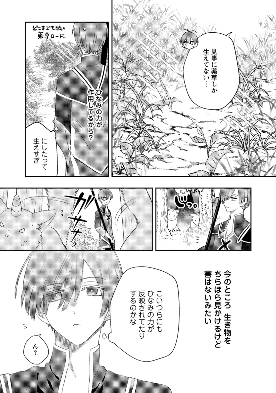Read HAKONIWA NO YAKUJUTSUSHI (MANGA) - RAW Chapter 58.1 [High Quality / Full] - Page 7 - nicomanga.net