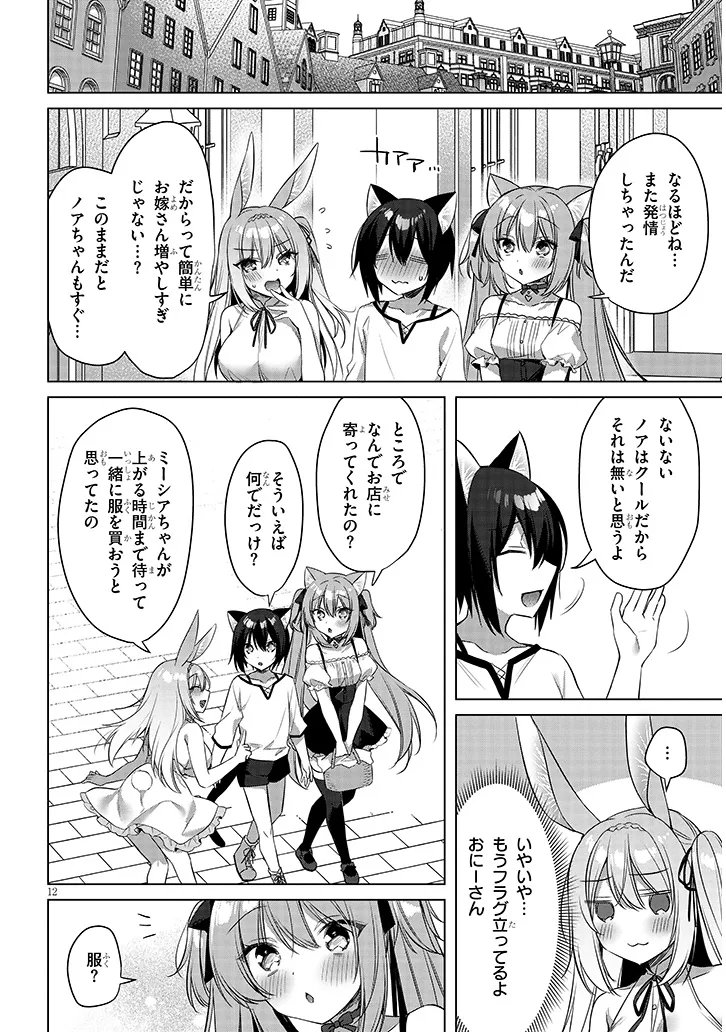BOKU NO RISOU NO ISEKAI SEIKATSU - TENSEI SHITARA KEMOMIMI MUSUME DARAKE NO SEKAI DE HAREM NI Chapter 18.2 page 3 - nihonkuni.com