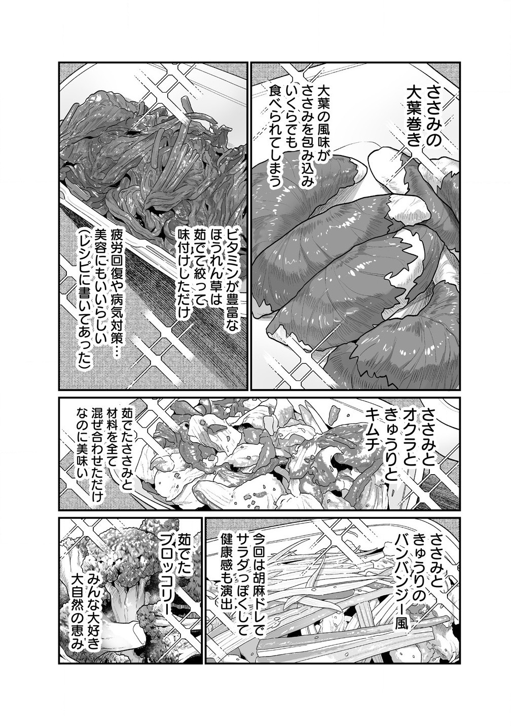 Read MUCHIMUCHI MANGAKKA NO KANZEN SHOURI MESHI: SAIKYOU BODY DE YOMEI MO TANTOU HENSHUU MO BUTTOBASU! Chapter 4 [High Quality / Full] - Page 10 - nicomanga.net
