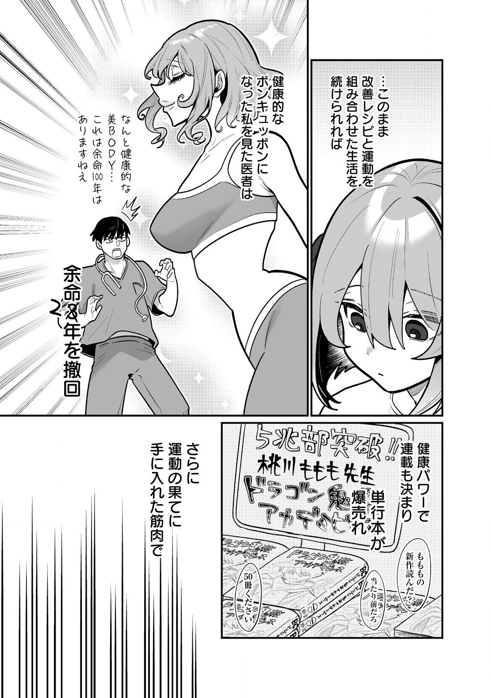 Read MUCHIMUCHI MANGAKKA NO KANZEN SHOURI MESHI: SAIKYOU BODY DE YOMEI MO TANTOU HENSHUU MO BUTTOBASU! Chapter 1 [High Quality / Full] - Page 21 - nicomanga.net