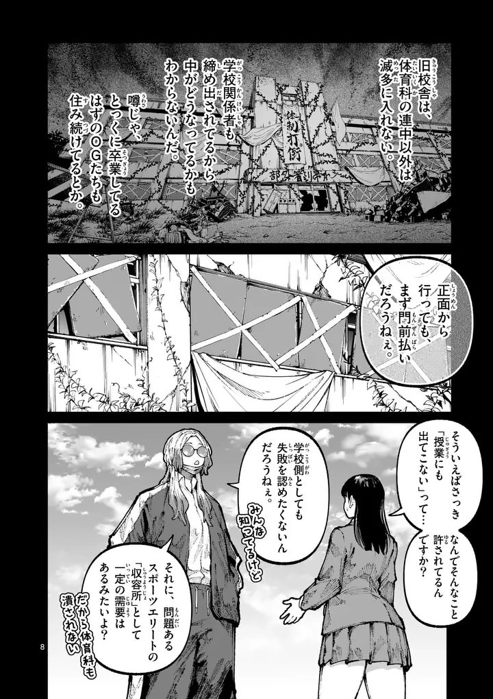 Read BLUE URSUS - RAW Chapter 32 [High Quality / Full] - Page 8 - dark.nicomanga.com
