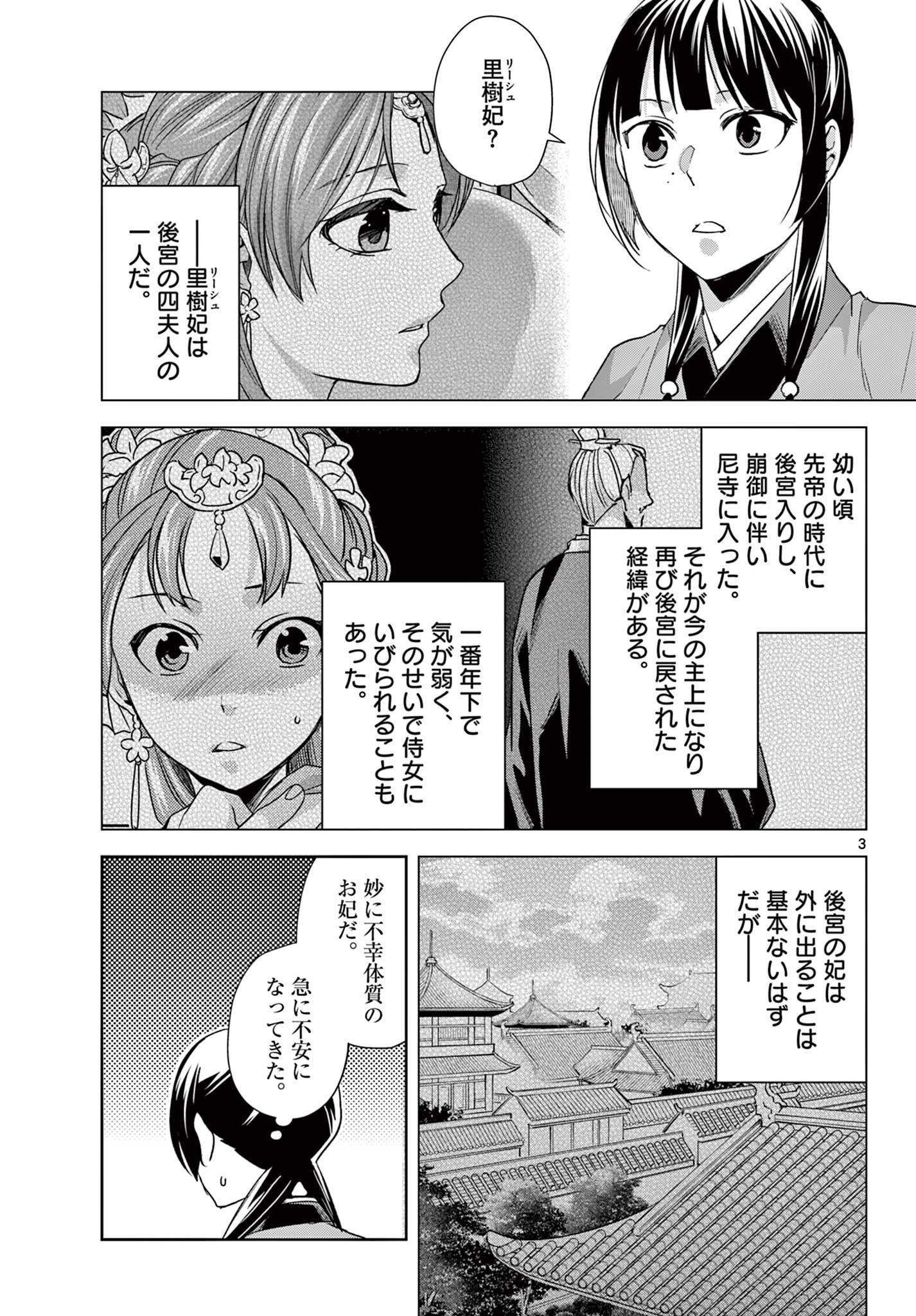 KUSURIYA NO HITORIGOTO NEKO NEKO NO KOUKYU NAZOTOKI TECHOU - RAW Chapter 101.1 - Page 3