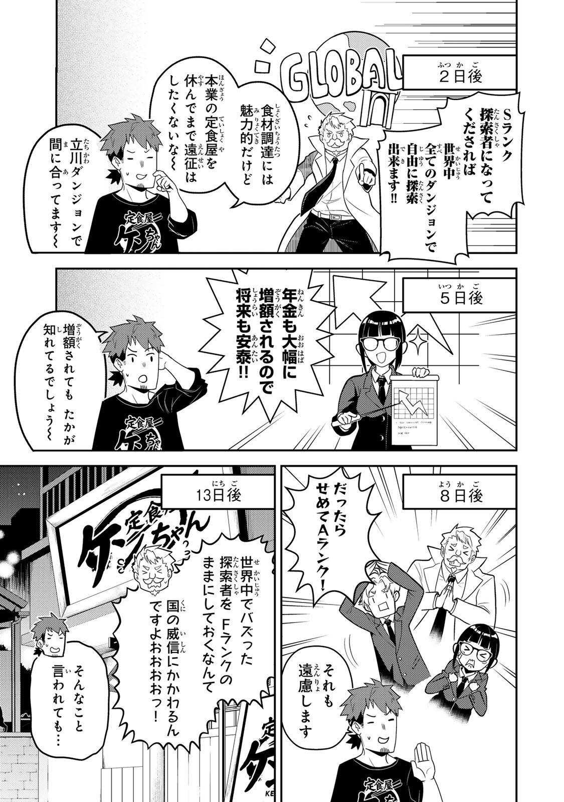 MUKASHI TOTTA KINEDUKA DE... TO IINAGARA MUSOU SURU TEISHOKUYA NO OSSAN, JITSU WA DENSETSU NO DUNGEON KOURYOKU SHA Chapter 6.1 page 7 - nihonkuni.com