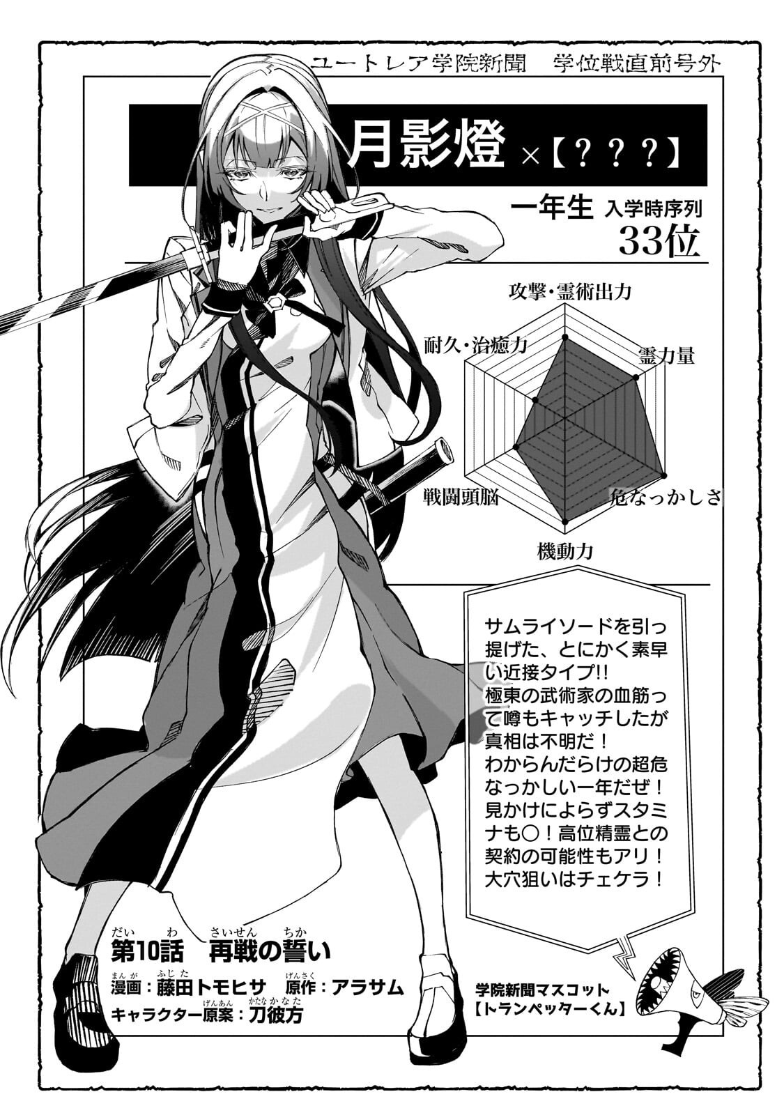 SHIN NO JITSURYOKU WO KAKUSHITEIRU TO OMOWARETERU SEIREISHI, JITSU WA ITSUMO MECCHA HONKI DE TATAKATTEMASU - RAW Chapter 10.1 page 3 - nihonkuni.com