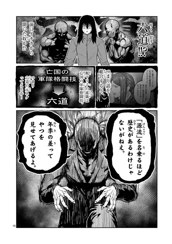 Read ISSHOU SENKIN Chapter 80 [High Quality / Full] - Page 16 - dark.nicomanga.com