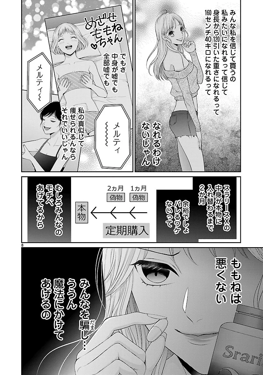 WATASHI GA TSUMI WO OKASU RIYUU: YAMI BAITO NI HAMARU ONNA-TACHI Chapter 8.1 - Page 8