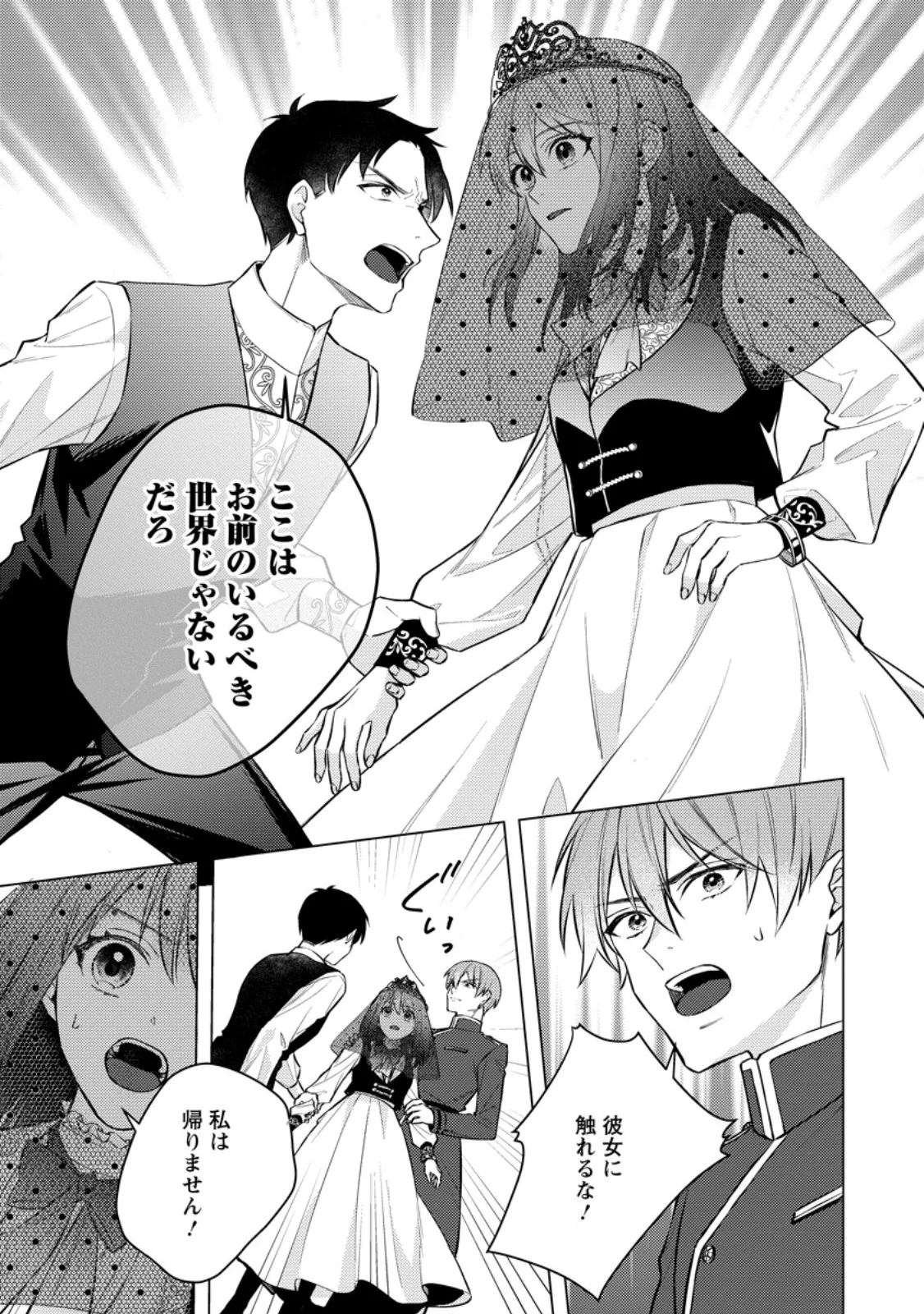 VEIL NO SEIJO - MINIKUI TO GOKAISARETA SEIJO, IKEMEN GOEI KISHI NI DEKIAISARERU Chapter 28.4 page 4 - nihonkuni.com