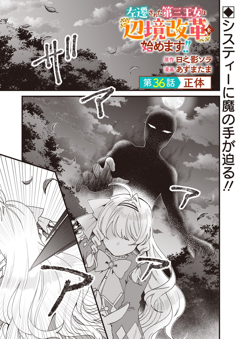 SASEN SARETA DAISAN OUJO WA "HENKYOU KAIKAKU" WO HAJIMEMASU!! Chapter 36 page 1 - nihonkuni.com