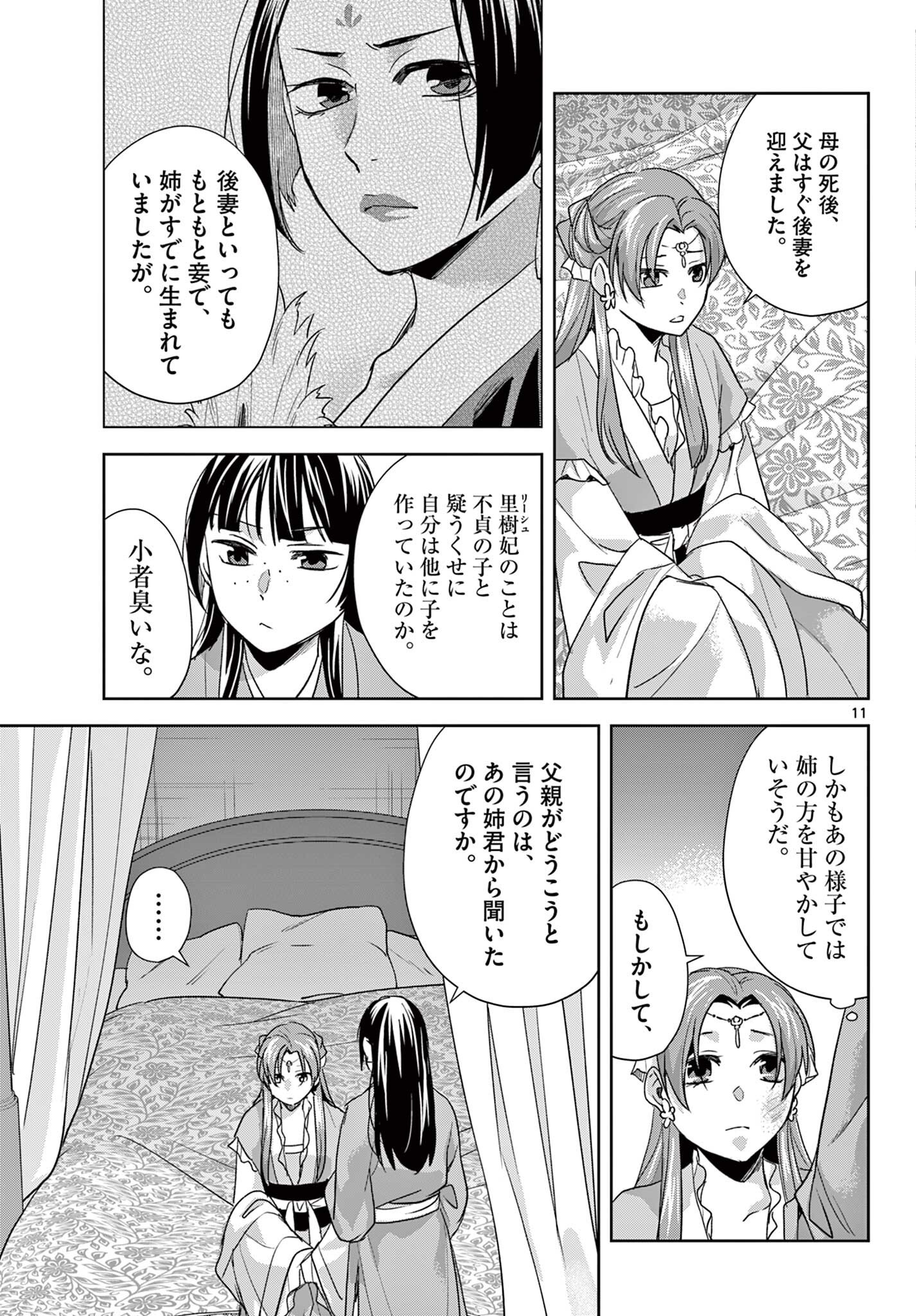 KUSURIYA NO HITORIGOTO NEKO NEKO NO KOUKYU NAZOTOKI TECHOU - RAW Chapter 103.1 - Page 11