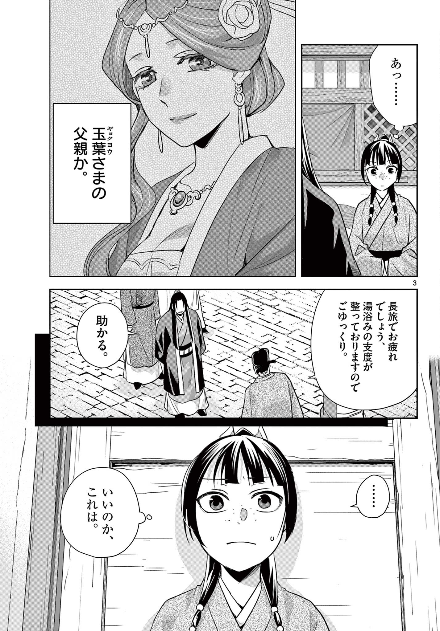 KUSURIYA NO HITORIGOTO NEKO NEKO NO KOUKYU NAZOTOKI TECHOU - RAW Chapter 103.1 - Page 3