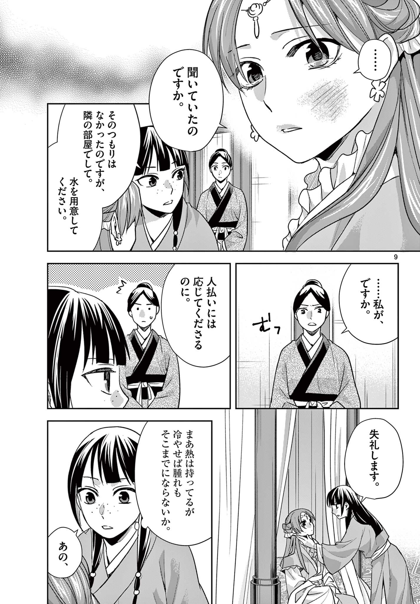 KUSURIYA NO HITORIGOTO NEKO NEKO NO KOUKYU NAZOTOKI TECHOU - RAW Chapter 103.1 - Page 9